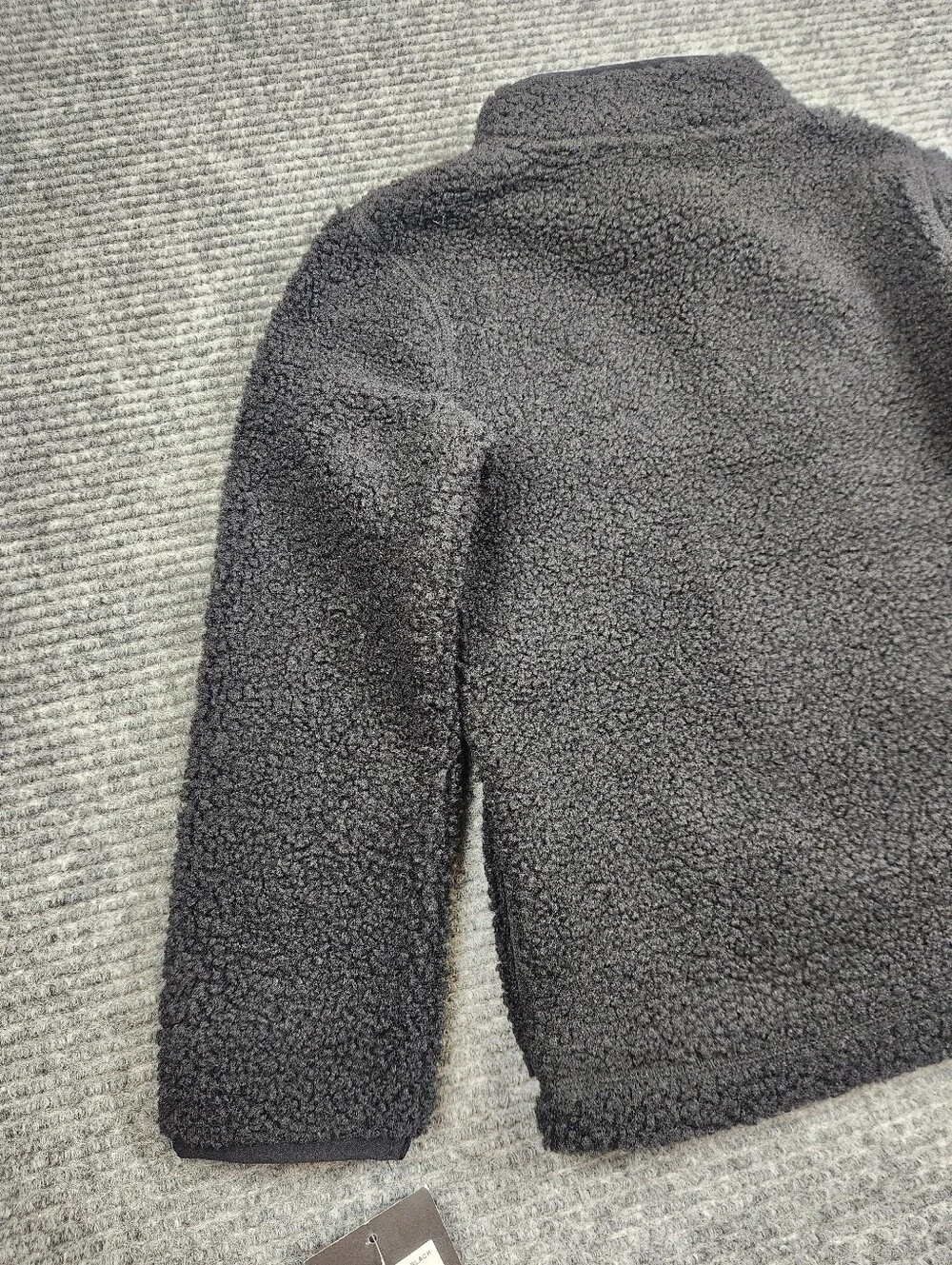 Under Armour Kids Sherpa Quarter-Snap Pullover Sz:6 NWT Black Teddy Pockets